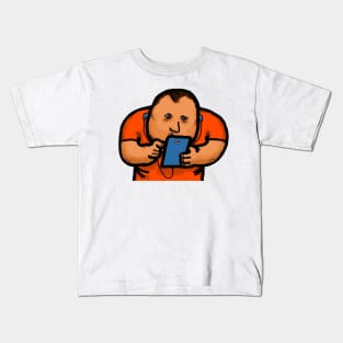 Cellphone Social Media Isolation Kids T-Shirt